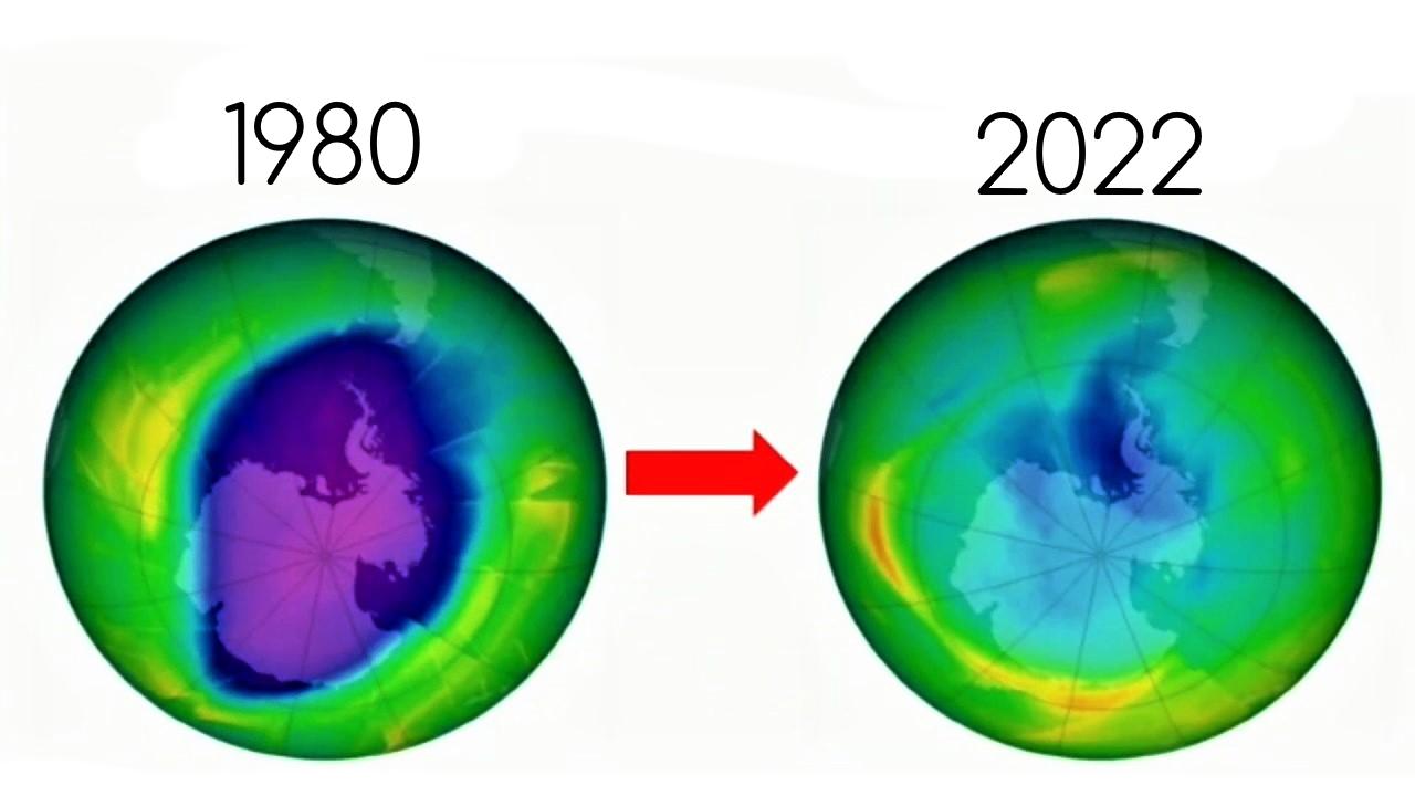 IL BUCO NELL’OZONO È DIMEZZATO: SI STA CHIUDENDO