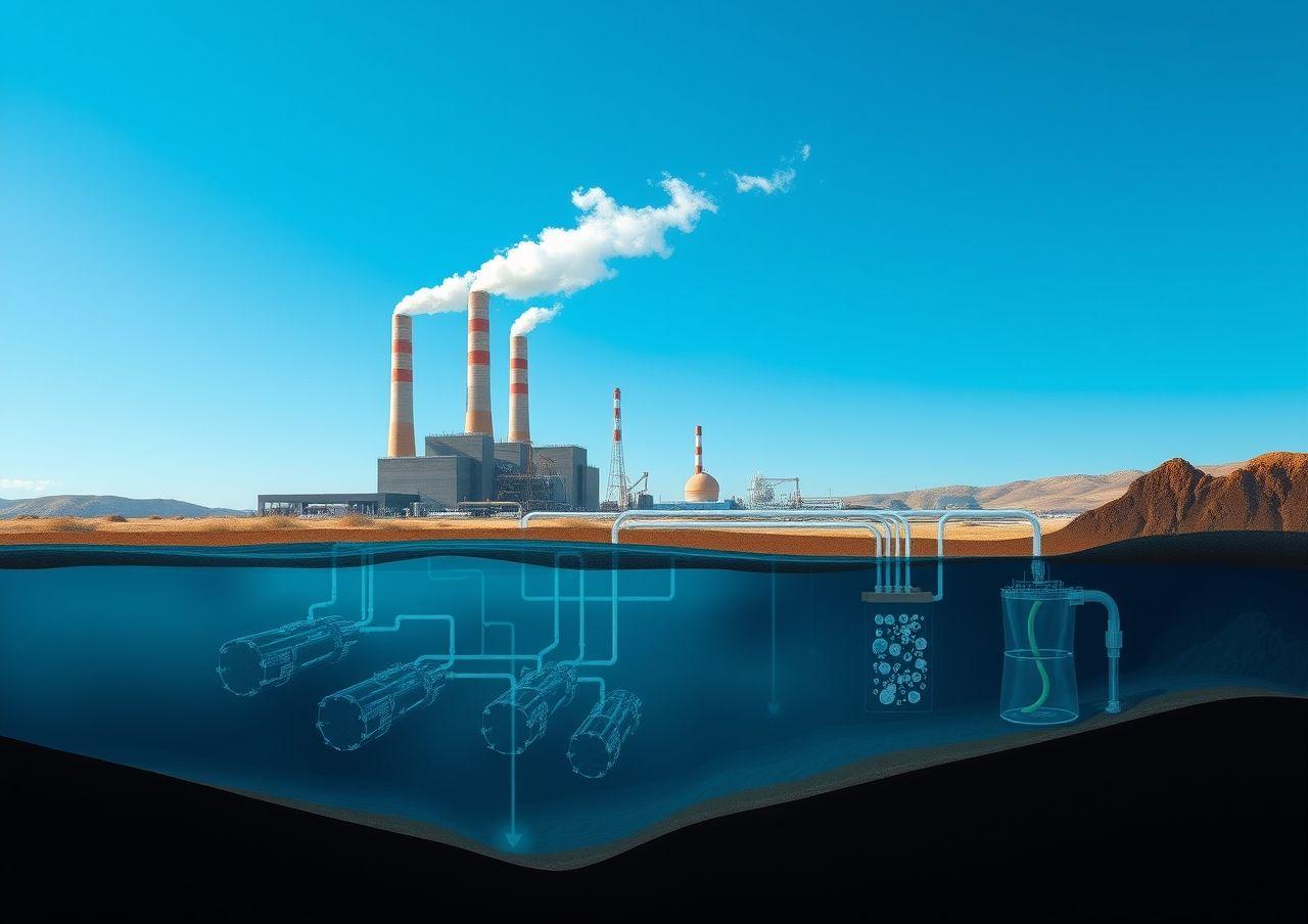 INAUGURATA LA PRIMA RETE AL MONDO CHE CATTURA E IMMAGAZZINA LA CO2