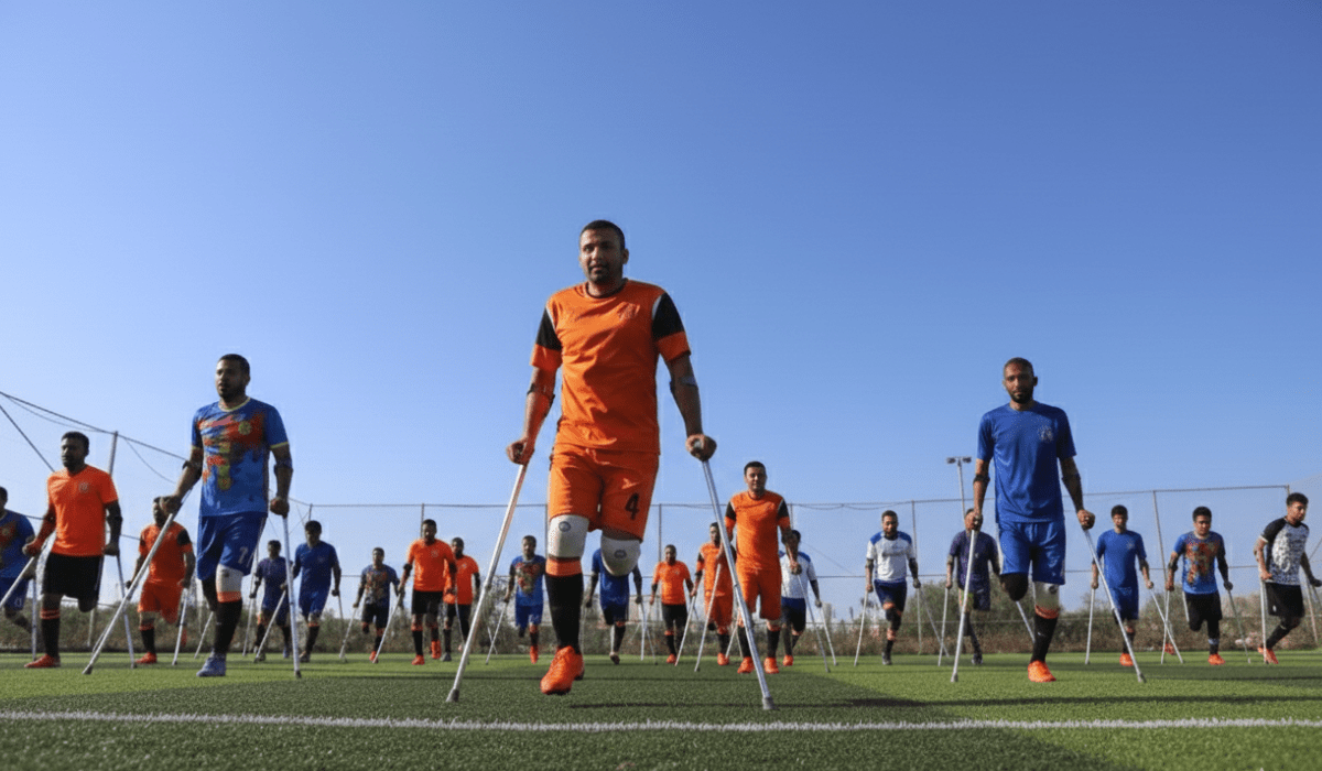 A GAZA RIPARTE ANCHE LO SPORT NEL TORNEO DI CALCIO PER AMPUTATI