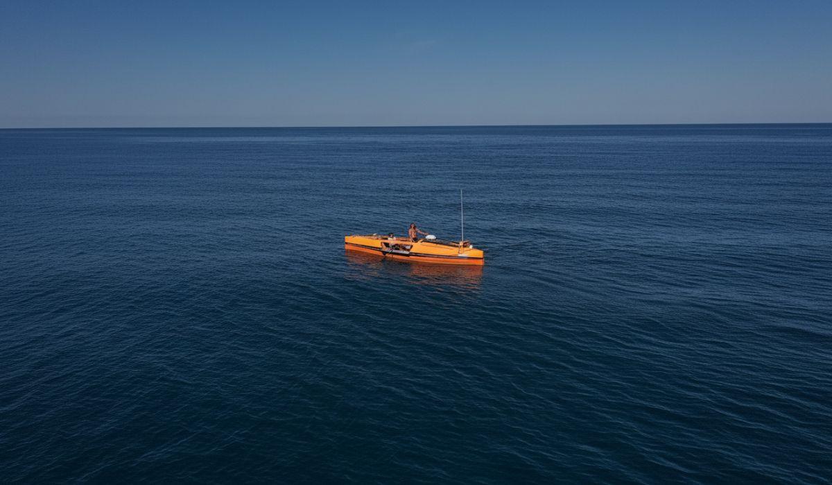 ATTRAVERSA L'ATLANTICO A REMI IN 38 GIORNI: IL PRIMO AL MONDO A FARLO È ITALIANO