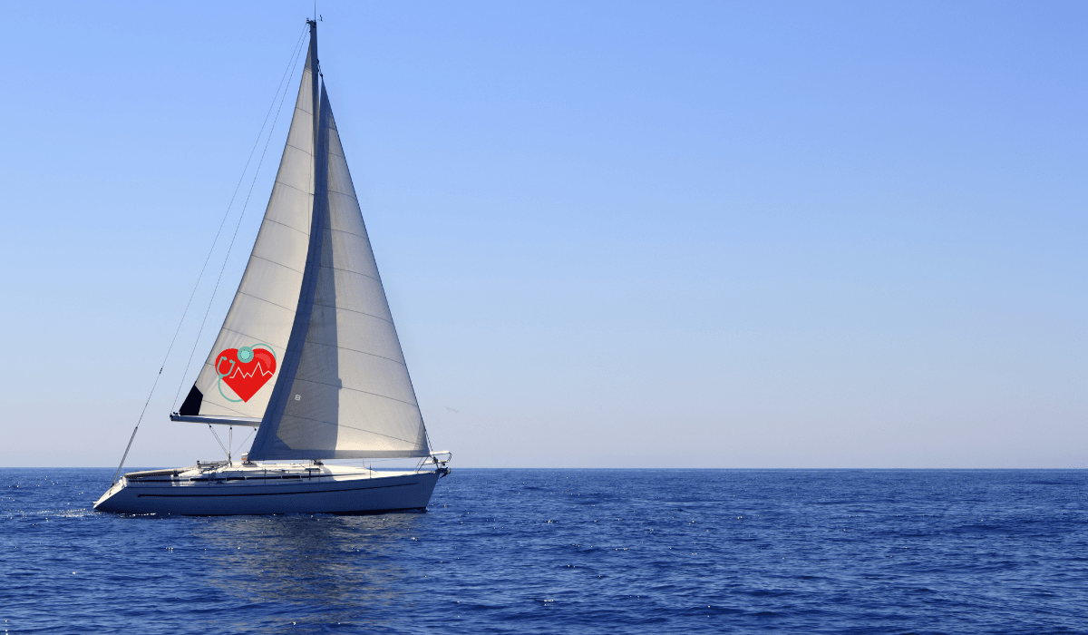 UNA BARCA A VELA AMBULATORIO GALLEGGIANTE PER I CUORI DELLE PICCOLE ISOLE