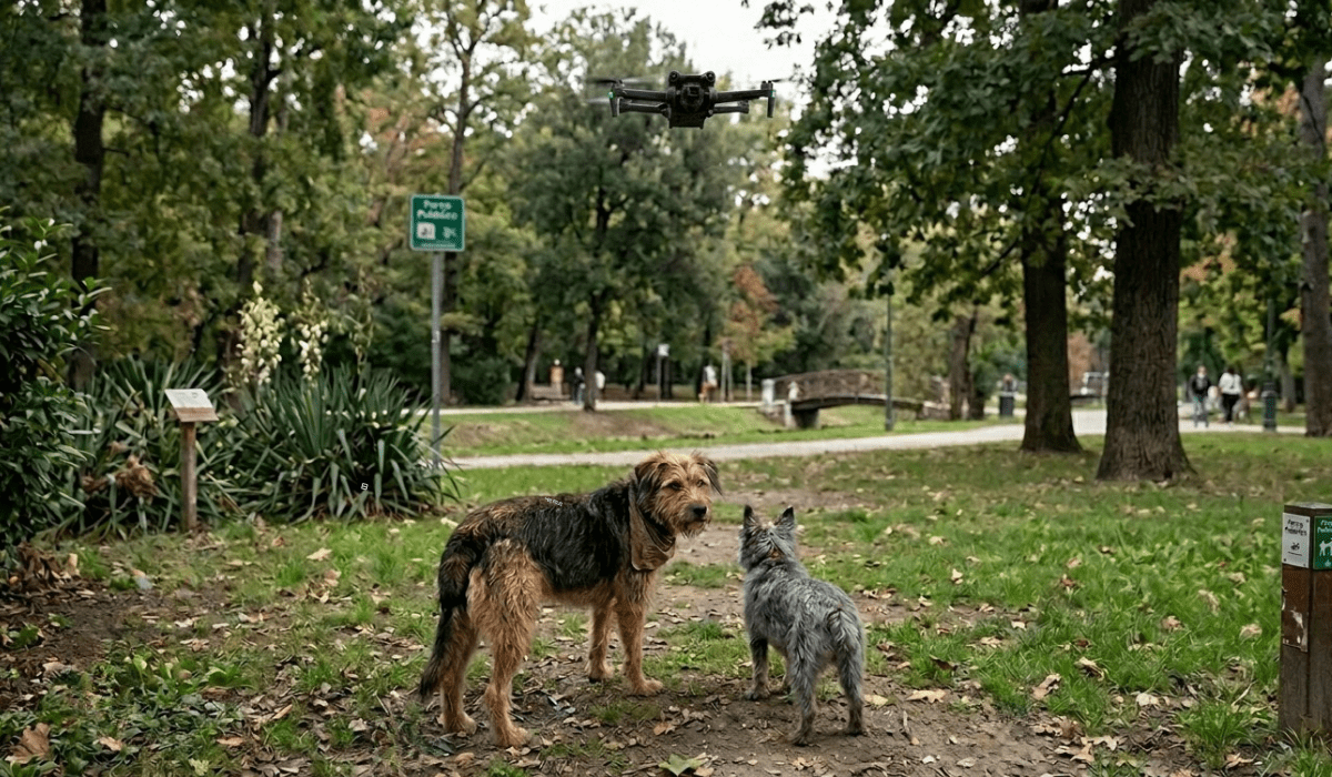 GLI ANIMALI SMARRITI SI RITROVANO CON I DRONI: MIGLIAIA DI CANI E GATTI TORNANO A CASA