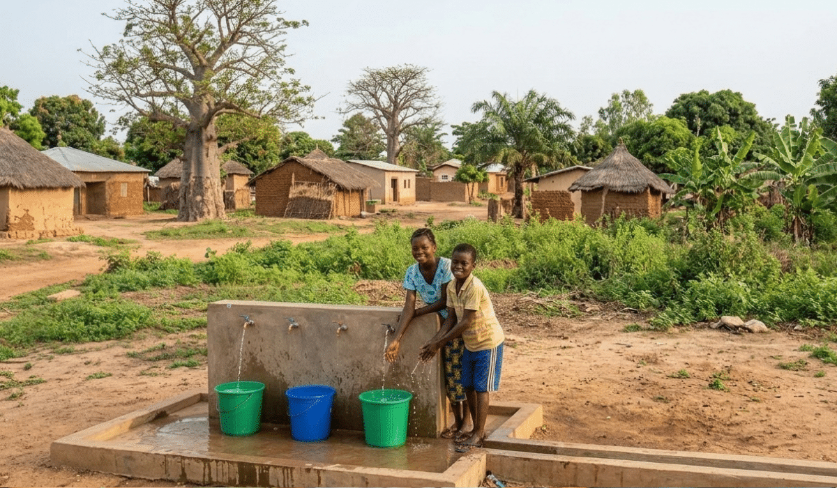 IN BENIN L'ACCESSO ALL'ACQUA POTABILE È PASSATO DAL 40% ALL'80% IN 10 ANNI