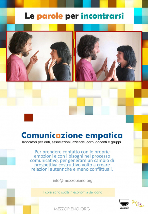Le parole per incontrarsi – locandina 2