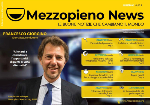 Mezzopieno News 47 cover